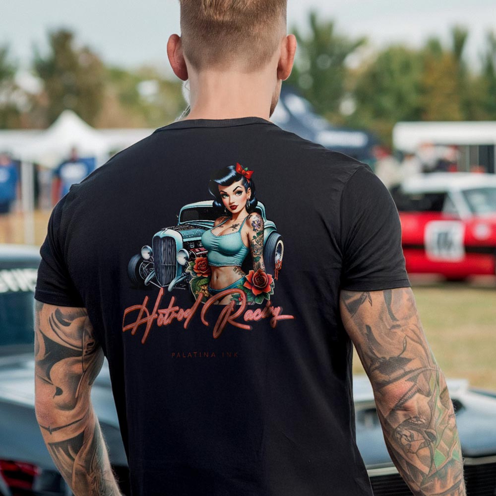 Premium T-Shirt für Männer "Hotrod - Race 57"
