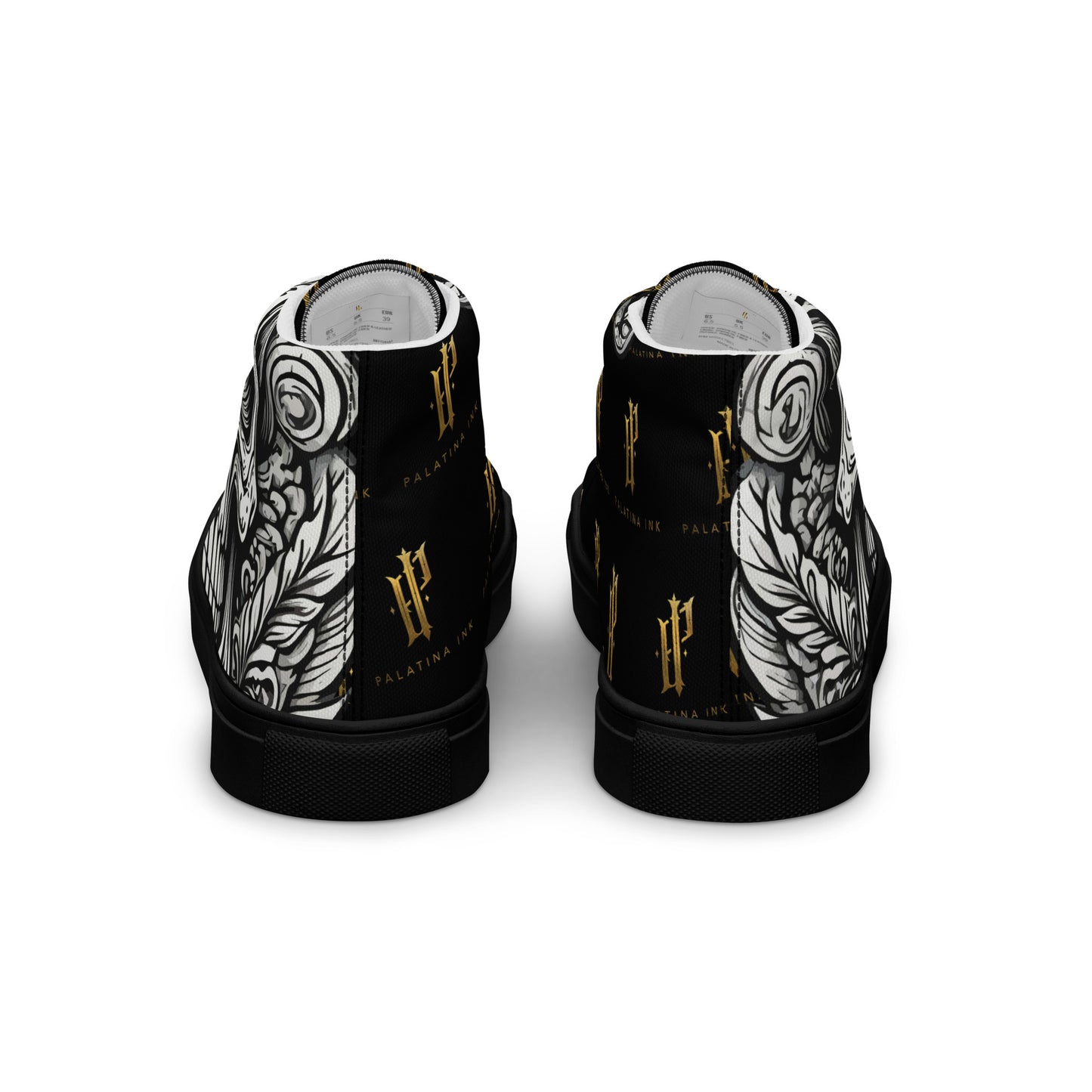 Sneakers for men "Monochrome Skull"