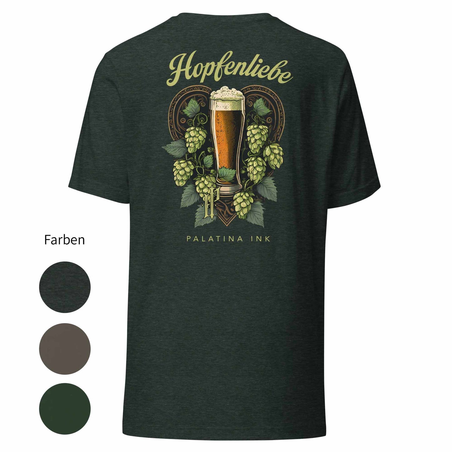 Premium T-Shirt für Männer "Hopfenliebe"