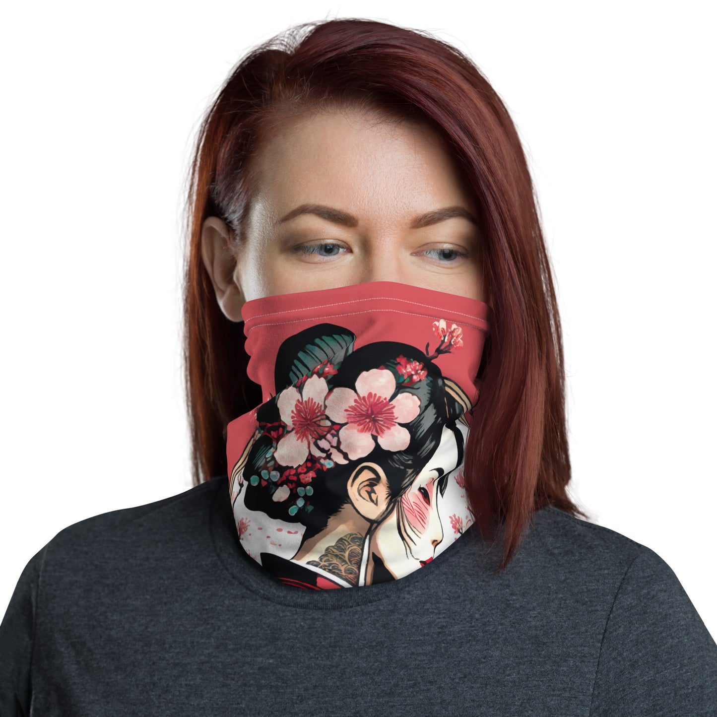 Multifunctional scarf "Geisha"