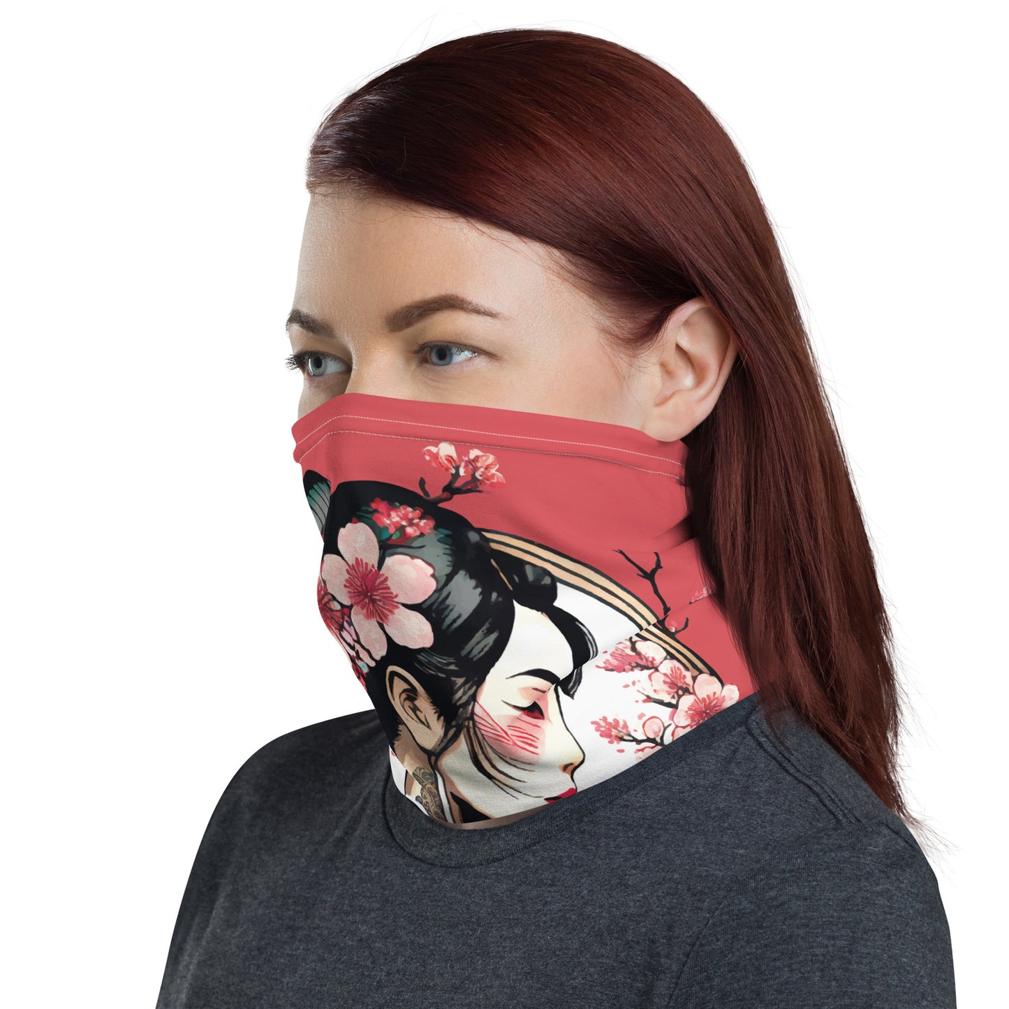 Multifunctional scarf "Geisha"