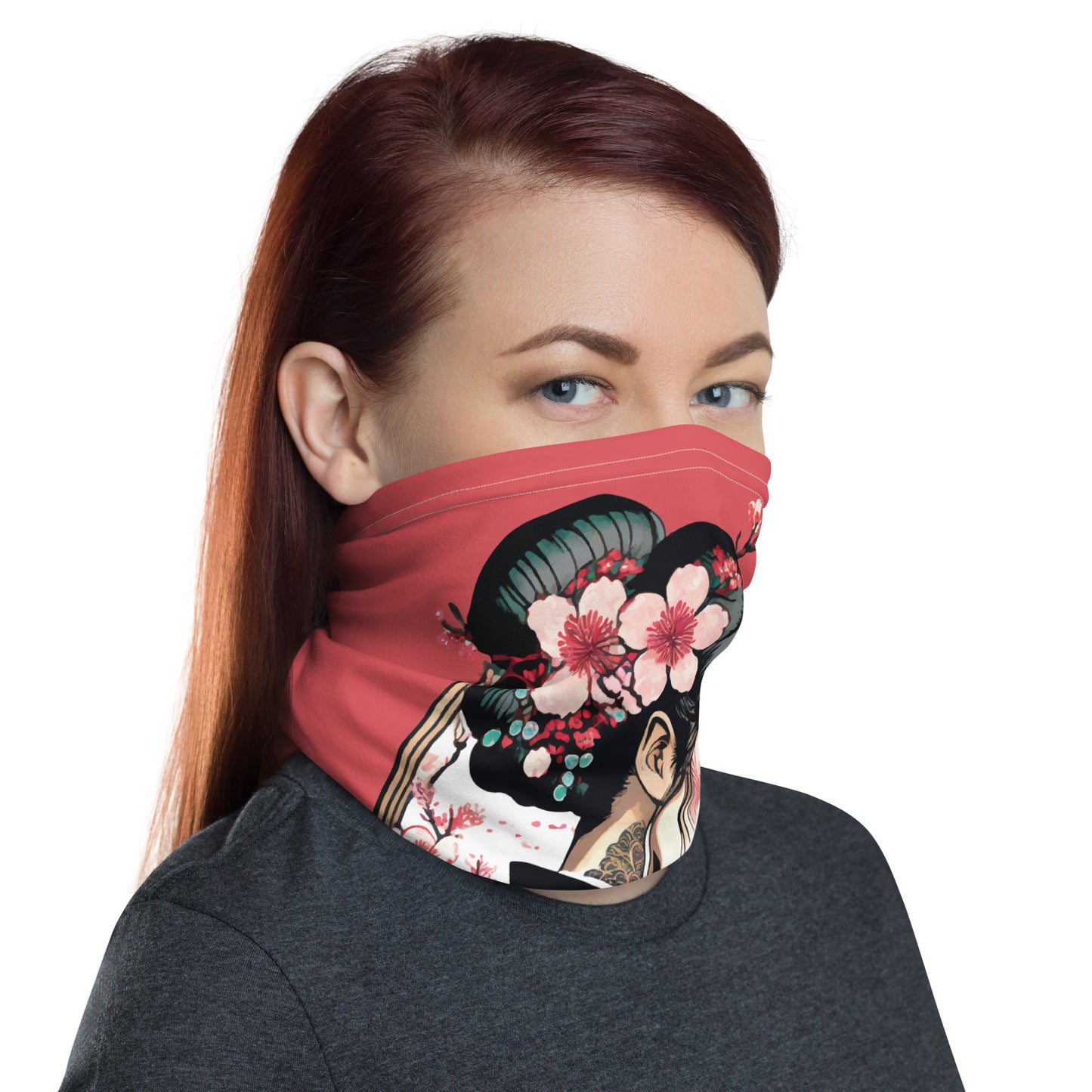 Multifunctional scarf "Geisha"