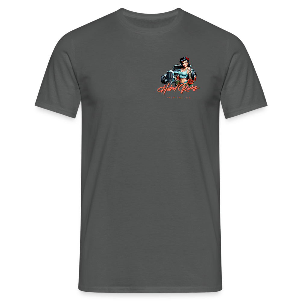 T-Shirt für Männer "Hotrod Racing" - Anthrazit