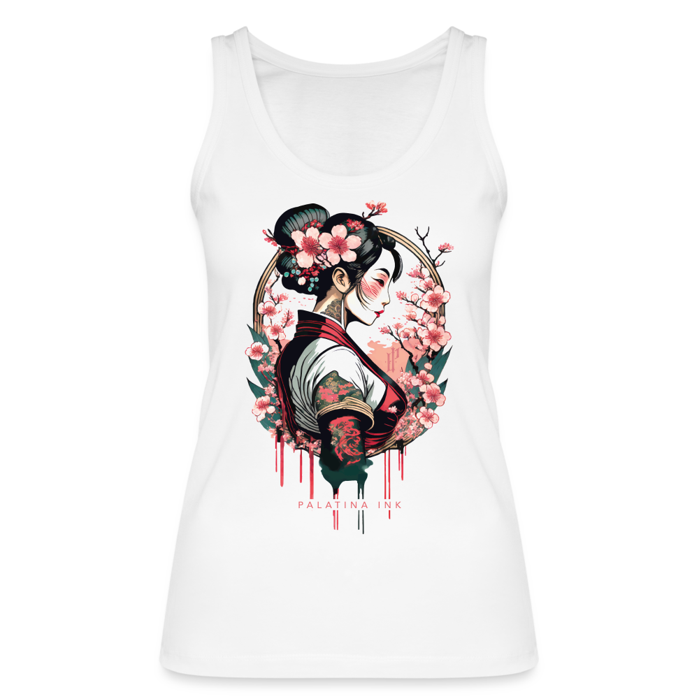 Bio Tank Top für Ladies "Geisha" - Palatina Ink