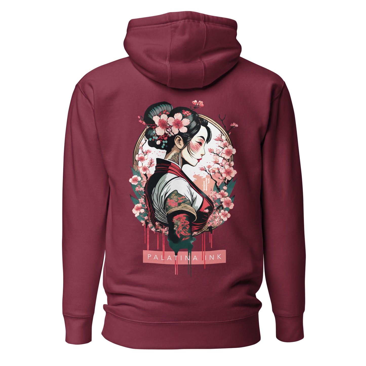 Premium Hoodie für Ladies "Geisha"