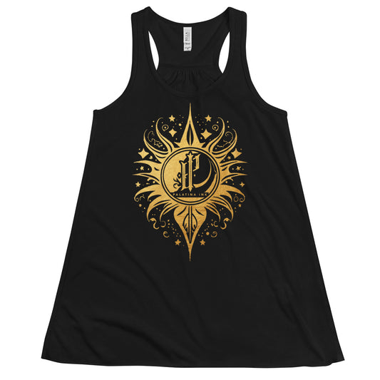 Racerback Tank Top for Ladies "Gleaming Gold"